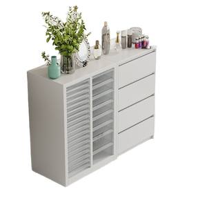 Meuble de présentation de vernis à ongles simple face en bois avec tiroirs de rangement pour gel à ongles et bijoux – Vente chaude directe usine - Product Image 5