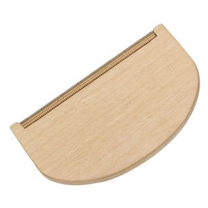 Removedor de pelusas de madera con cuchilla de acero inoxidable para ropa de lana, diseño portátil - Product Image 2