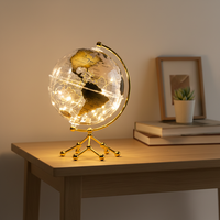 Nuevo diseño educativo tierra mapa del mundo globo geografía enseñanza globos
