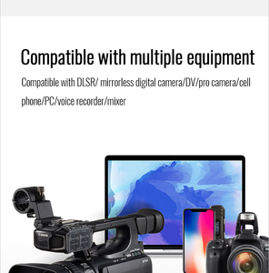 Cho Takstar SGC-200W Lavalier không dây Video hệ thống <span class=keywords><strong>camera</strong></span> 2 máy phát với 1 <span class=keywords><strong>Receiver</strong></span> Tương thích với DSLR và điện thoại thông minh - Product Image 3