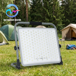 Projecteur LED ultra-lumineux pliable pour le camping, utilisation en extérieur et dans le jardin, indice de protection IP54, <span class=keywords><strong>lampe</strong></span> portable à recharge USB, rotative, <span class=keywords><strong>lampe</strong></span> à main - Product Image 1