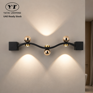 Applique murale LED acrylique moderne, CCT sélectionnable, décorative intérieure, éclairage haut et bas, pour chambre, salon, couloir - Product Image 1