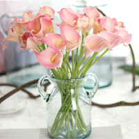 Bouquet de mariage Calla avec lys, nouvelles fleurs artificielles, pour une décoration de fête à la maison, toucher réaliste