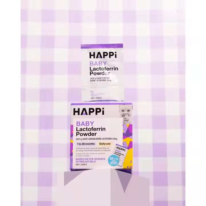 HAPPI Baby порошок лактоферрина для здоровья и питания ребенка