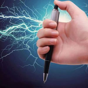 Bolígrafo Eléctrico de Truco de Magia Práctico, Juguete Divertido con Efecto de Descarga Sorprendente, Clásico, Duradero, de Plástico, con Batería Integrada JY, 15cm - Product Image 6