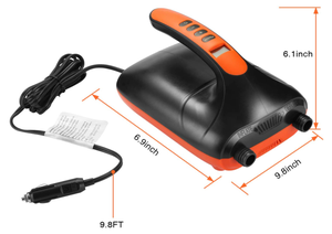 Pompe à air électrique Stermay haute <span class=keywords><strong>pression</strong></span> 20 PSI <span class=keywords><strong>gonflage</strong></span> rapide SUP Produit gonflable Pompe pour planche à pagaie - Product Image 2