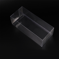 Boîtes à fleurs en acétate transparent recyclé Emballage de bouquet en plastique transparent dans un design cadeau stéréo