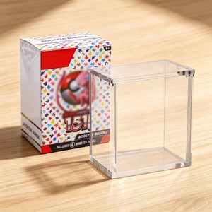 Caja de Exhibición Magnética de Acrílico Transparente, Estuche Protector para Colección TCG, Superventas - Product Image 2