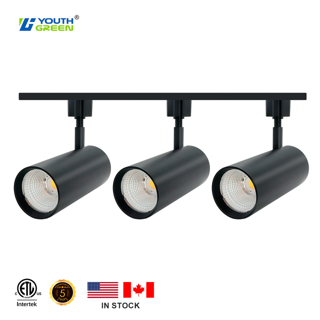 5-year Warranty 30W Modern Adjustable COB LED Light with 5CCT CRI 90 & Dimmable for Showrooms Restaurants Hotels & Retail