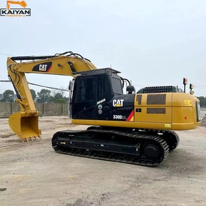 Excavadora de cadenas CAT 330DL usada, excavadora hidráulica sobre orugas para movimiento de tierras en construcción y minería - Product Image 3