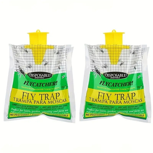 Sac anti-mouches suspendu grande capacité avec attractif naturel – Il suffit d'ajouter de l'eau – Attrape-mouches jetable - Product Image 4