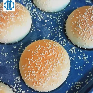 304 stainless steel dough ball cutting machine hamburger buns production line big burger buns making machine