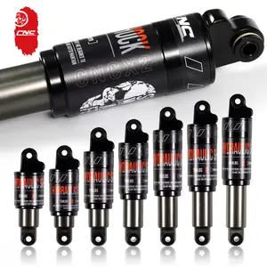 Vidalı arka şok 24mm burç delik 8mm burç bisiklet parçaları MTB bisiklet dağ bisiklet amortisör