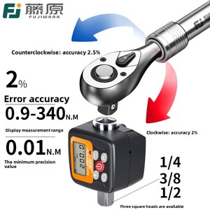 Digital Electronic Torque Meter <b>Gauge</b> High Tester for Ratchet Wrench Accessories <b>Measurement</b> <b>Tool</b> Metric Torque Tester Wrench - Product Image 4