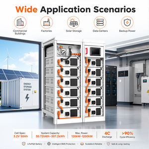 Modular Expansion 4C RS485 CAN High Power Battery Cabinet 30.72kWh-51.2kWh Rack Capacity 120kW 1200kW <b>Energy</b> <b>Storage</b> <b>System</b> BESS - Product Image 3