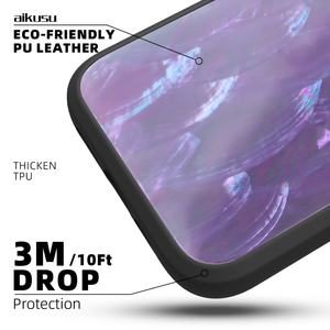 Coques de téléphone personnalisées en TPU antichoc 3M, mat, violet nacre, pour iPhone 16 15 14 13 Pro Max - Product Image 4