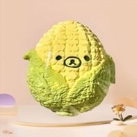 Jouet anti-stress en PU en forme de melon, mini-gadget souple, même design populaire transfrontalier Xiaohongshu, à rebond lent, unisexe, 14 ans