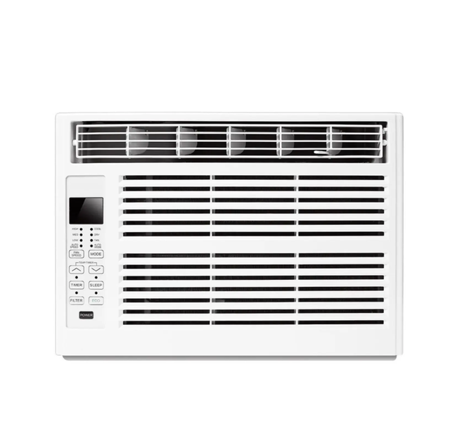 New Electric 220V 60Hz 5000 Btu Cooling Only Window Mounted Air Conditioner with Remote Control App-Controlled for Hotel Use