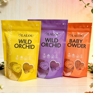 Bolsas con cierre hermético y ventana de diseño personalizado para envasado de cosméticos en polvo con ventana - Product Image 5