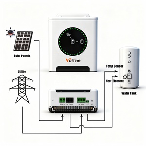 Solar Geyser Intelligent Solar/Electric Water Heating Controller 4200W With Direct-<b>Plug</b> for Hotels & Households Solar Power Harn - Product Image 6