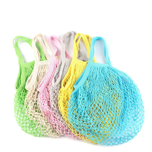 Nhà Máy Trực Tiếp Bán Thời Trang Có Thể Giặt Bền Bông Lưới Túi Cho Trái Cây Rau Trái Cây Rau Lưới Bông Mua Sắm Túi - Product Image 2