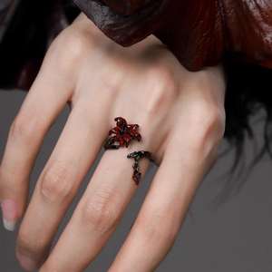 Conjunto de Joyería Mandala Estilo Oscuro y Dulce, Collar Largo con Borlas y Pendientes Bohemios, Conjunto Chapado en Oro Negro de Alta Gama - Product Image 2