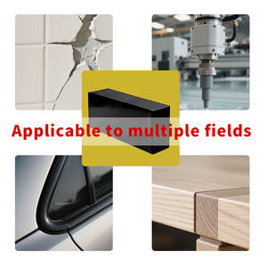 Scellant butyle pour phare de voiture Film imperméable adhésif pour pare-brise Bloc d'étanchéité pour porte Caoutchouc Matériaux en caoutchouc butyle - Product Image 4