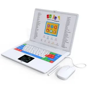 New Design CT-900 Early Education Toys Learning Machine Laptop 60 Learning Activities Machine Computer Toy With Writing Tablet