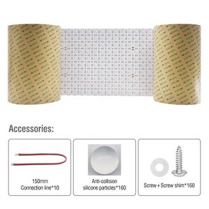 Feuille de panneau LED flexible 48 W/m DC24V 10M pour rétro-éclairage en pierre translucide dans les comptoirs en marbre et les caissons lumineux - Product Image 5