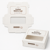 Boîte à pâtisserie, plateau pour tartelettes aux œufs, carton recyclable, qualité alimentaire, forme rectangulaire, personnalisable, emballage cadeau pour pâtisserie, dessert