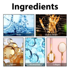 Tonique visage hydratant et nourrissant à la niacinamide et au ginseng coréen, marque privée OEM, pour peaux sèches et ternes - Product Image 3