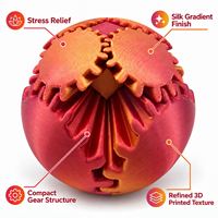 Custom Gear Ball Fidget Toy Creative Interlocking Gears PLA Sensory Fidget Toy Portable Desk Accessory