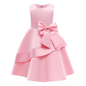 Disfraces <span class=keywords><strong>de</strong></span> actuación para niñas Modelos medianos Nuevos vestidos <span class=keywords><strong>de</strong></span> satén para niños Vestidos <span class=keywords><strong>de</strong></span> princesa rojos - Product Image 3
