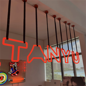 اشارة نيون ضوء أعلى مع شعار وشعار لنادي الحانة والمكتب المنزلي أو صالة ديكور جداري - Product Image 6