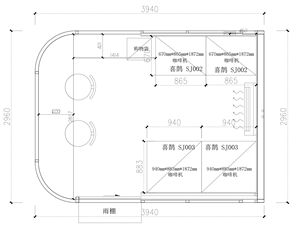 Unità Mobile multifunzionale 3 in 1 per caffè Food che serve dessert al caffè pasti leggeri in legno costruzione prefabbricata immobiliare - Product Image 6