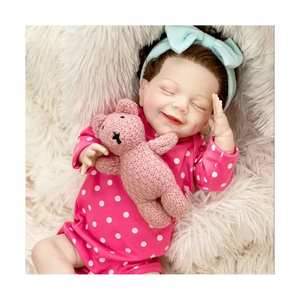 ตุ๊กตาเด็กเกิดใหม่ คิอุมิ เนนา ขนาด 24 นิ้ว แบบประกอบเอง ของเล่นเด็กแรกเกิด จัดส่งฟรี บรรจุกล่อง ตุ๊กตาเด็กผู้ชาย - Product Image 1