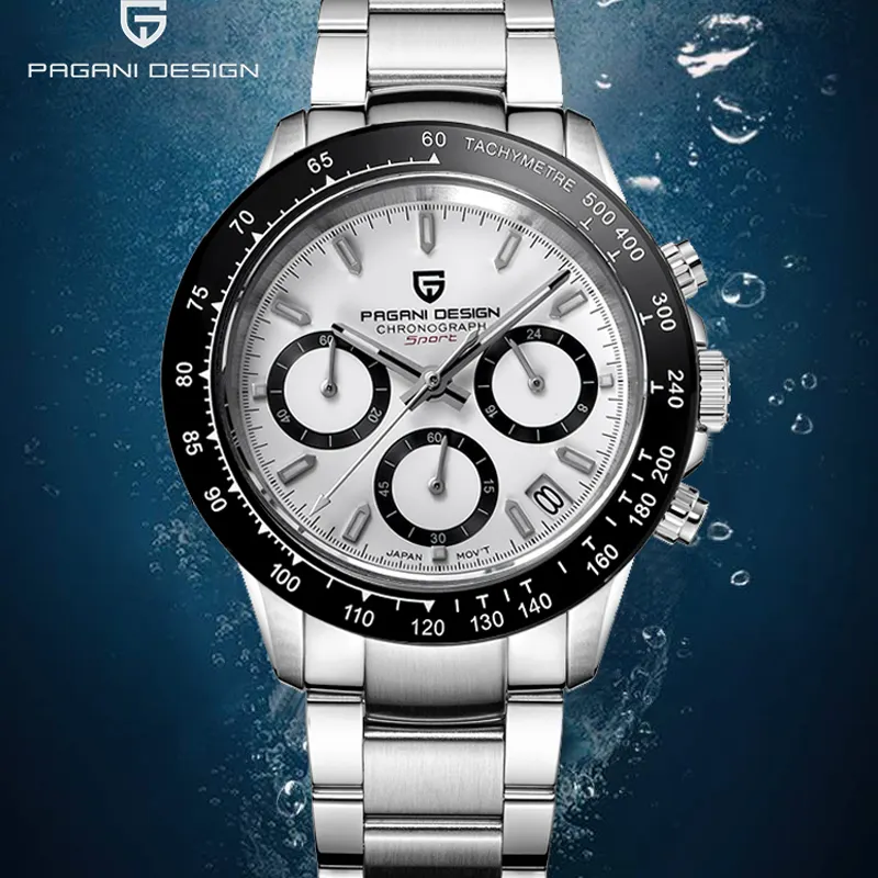 Fashion Brand PAGANI DESIGN Luxury High Quality Men Quartz Watch Sport & Business Waterproof Wristwatch relogio masculino 1644
