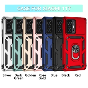 Custodia defender robusta antiurto con supporto ad anello copertura dell'obiettivo di protezione della fotocamera armatura anti-goccia per <span class=keywords><strong>XIAOMI</strong></span> <span class=keywords><strong>MI</strong></span> 11T/11T PRO - Product Image 6
