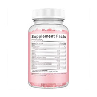 Gummies blanchissantes pour la peau sous marque privée avec supplément de collagène pour une peau plus belle, plus éclatante et un teint lumineux