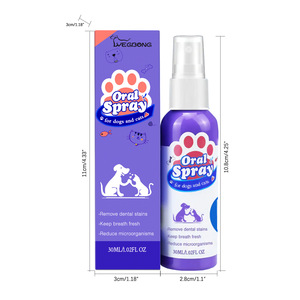 Wholesale Pet Spray <strong>Dog</strong> Oral Care Bad Breath Teeth Cleaning Breath Freshener <strong>Plaque</strong> <strong>Remover</strong> - Product Image 2