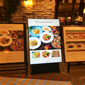 Custom LED lightbox, rectangular acrylic <b>frame</b> lightbox, full-color LED lightbox, floor-standing <b>poster</b> lightbox. - Product Image 2