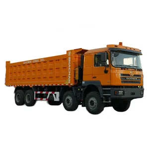 Shacman f3000 8x4 nhiệm vụ nặng nề tipper xe tải 12-bánh xe với ghế vải 50t Công suất tải cho xây dựng và khai thác mỏ