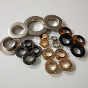 <span class=keywords><strong>Ojales</strong></span> <span class=keywords><strong>grandes</strong></span> de Metal plano de latón personalizados de alta calidad, venta al por mayor, accesorios de ropa, <span class=keywords><strong>ojales</strong></span> para cortinas y prendas - Product Image 3