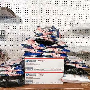 Оптовая продажа, изготовленные на заказ, почтовые пакеты из переработанного пластика, большие полиэтиленовые почтовые пакеты, почтовые пакеты из Гуанчжоу, исюань, доставка - Product Image 4