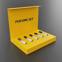 Nouvelle conception 2026 : Coffret cadeau magnétique pour parfum, boîte en papier pour flacons de parfum 2ml, 5ml, 10ml, pour ensemble de flacons cosmétiques
