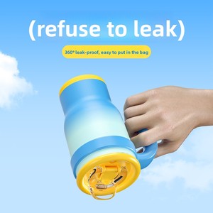 Nouvelle tasse isotherme en acier inoxydable pour enfants avec poignée, parois épaissies, pour la maison, l'école, portable, 14 oz - Product Image 4