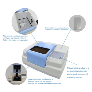 Spectromètre de laboratoire infrarouge à <span class=keywords><strong>transform</strong></span>ée de <span class=keywords><strong>Fourier</strong></span> FTIR en Chine avec prix bon marché du fabricant - Product Image 2