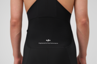 Pantalon de cyclisme long thermique pour homme en nylon respirant et éco-responsable avec coussinet double flèche, idéal automne-hiver