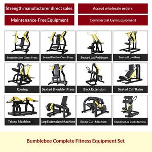 Hornet Fitness Equipment Série Bumblebee 800 Appareil Commercial de Musculation Assis pour Pectoraux, Dorsal, Épaules, Jambes et Hanches avec <span class=keywords><strong>Poulie</strong></span> <span class=keywords><strong>Basse</strong></span> - Product Image 4