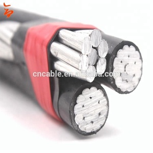 Cavo Industriale Intrecciato Triplex <span class=keywords><strong>2x2</strong></span>/0+2/0AWG in Alluminio con Isolamento XLPE per Installazioni Aeree - Product Image 3